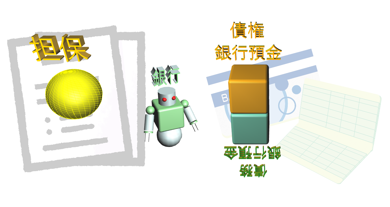 銀行の債権・債務の創造　（銀行預金の創造）